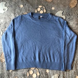 Blue H&M knit top